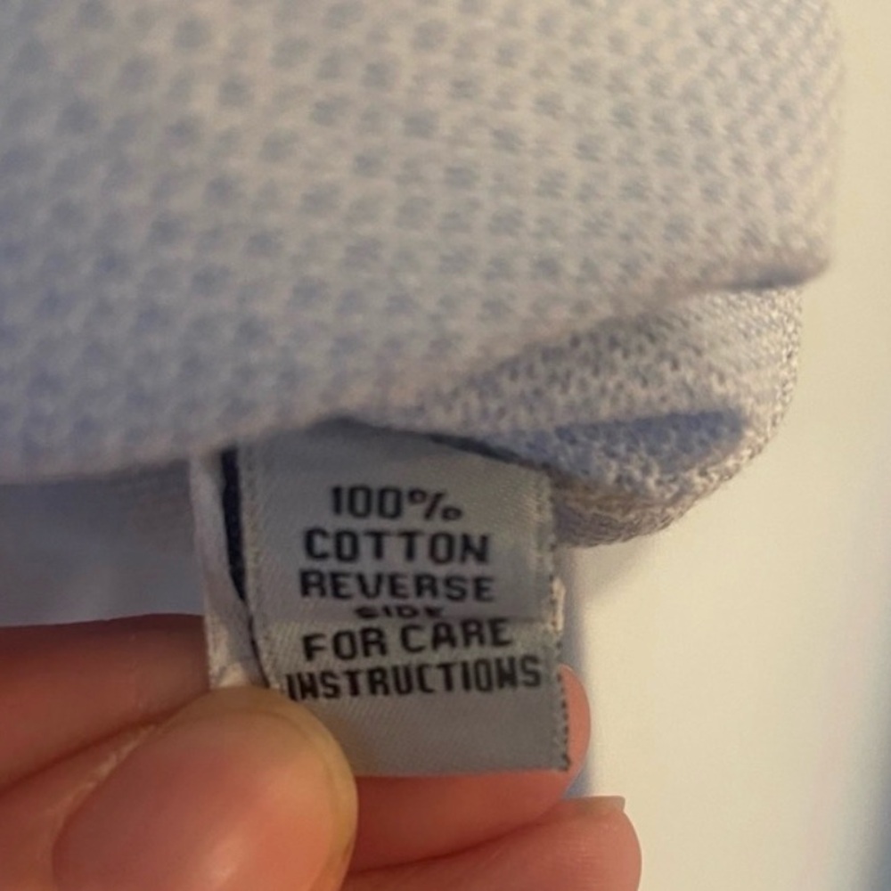 ANN MASHBURN Light Blue Top - Picture 6 of 7